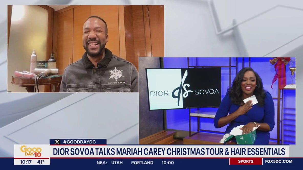 Dior Sovoa Talks Mariah Carey Christmas Tour and Hair Essentials